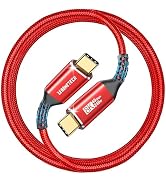 ZeroneTeck 3.3Ft 40Gbps Red USB4 Cable for Thunderbolt 4 8K@60Hz 4K@240Hz | High-Speed Data Trans...