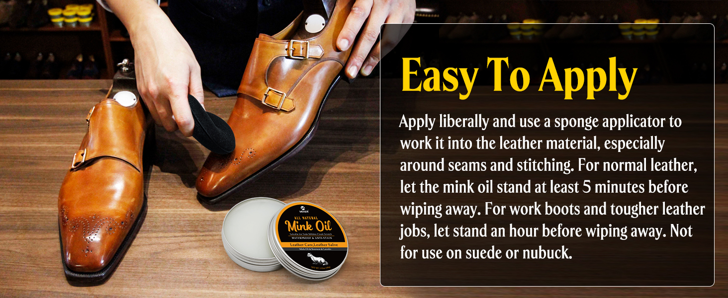 Mink oil