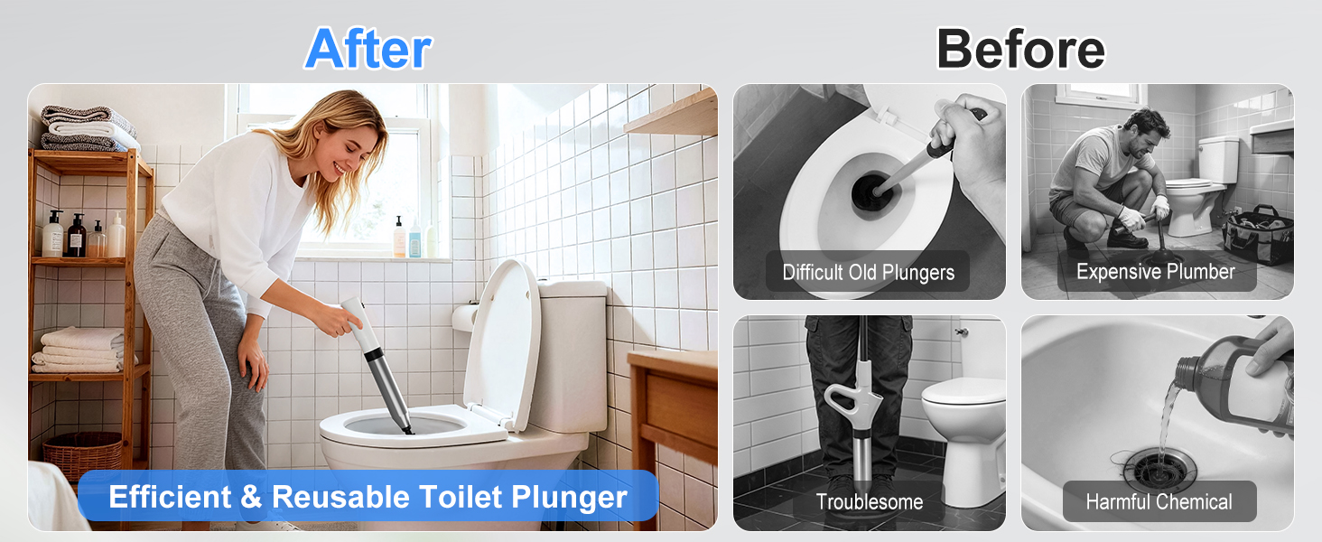 Electric Toilet Plunger