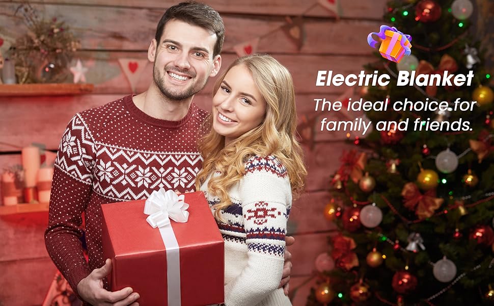 faux fur heated blanket