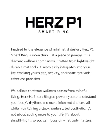 Hertzp1 smart rings