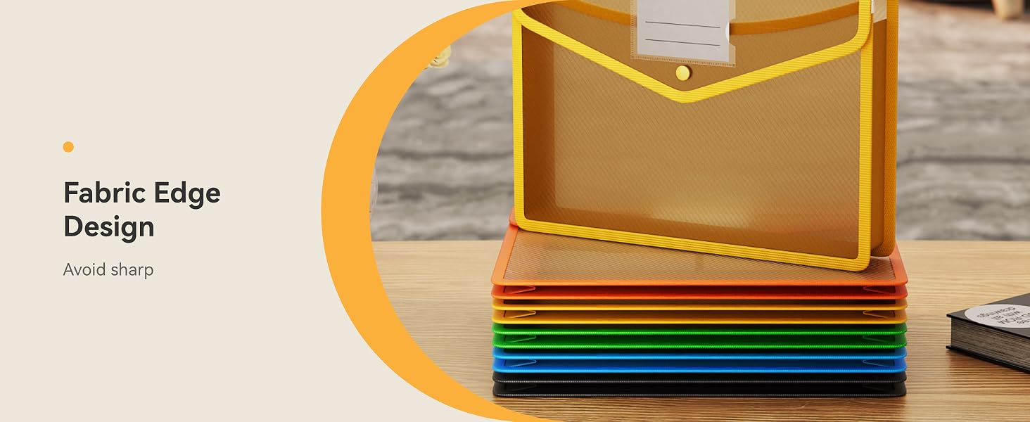 Plastic Expanding File Folder