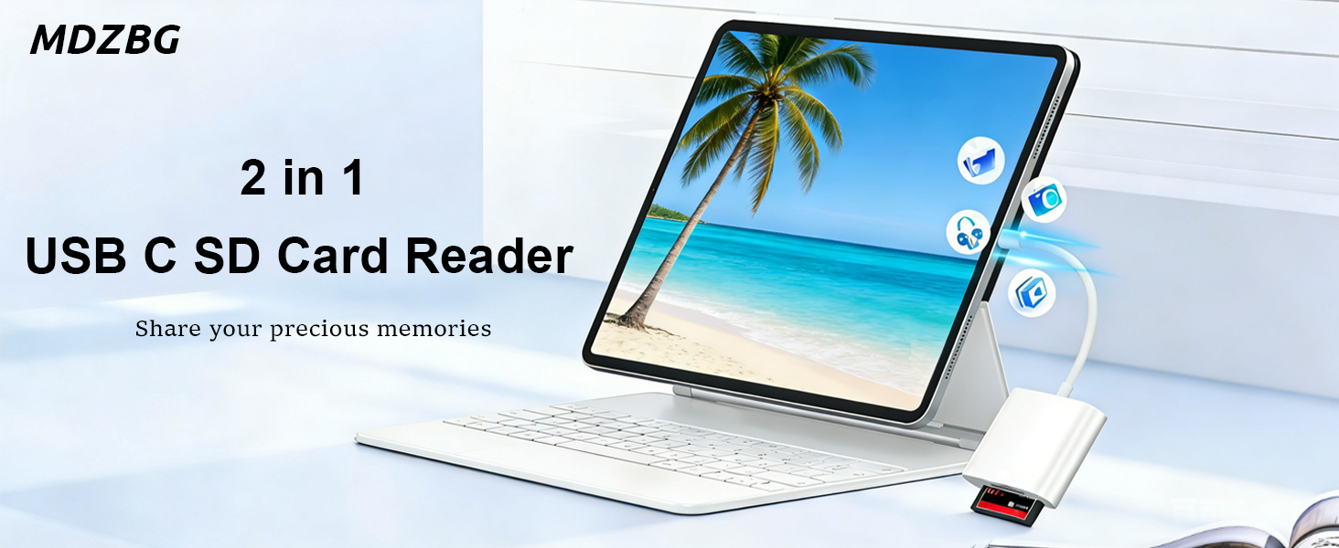USB C SD Card Reader