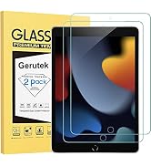 Gerutek 2-Pack Screen Protector for iPad 9th 8th 7th Generation 10.2 Inch, (2021/2020/2019 Models...
