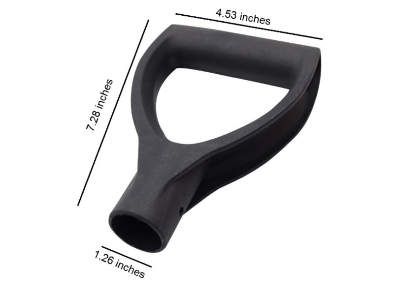 D Shaped Grip Plastic Shovel Handle Labor-Saving Ergonomic