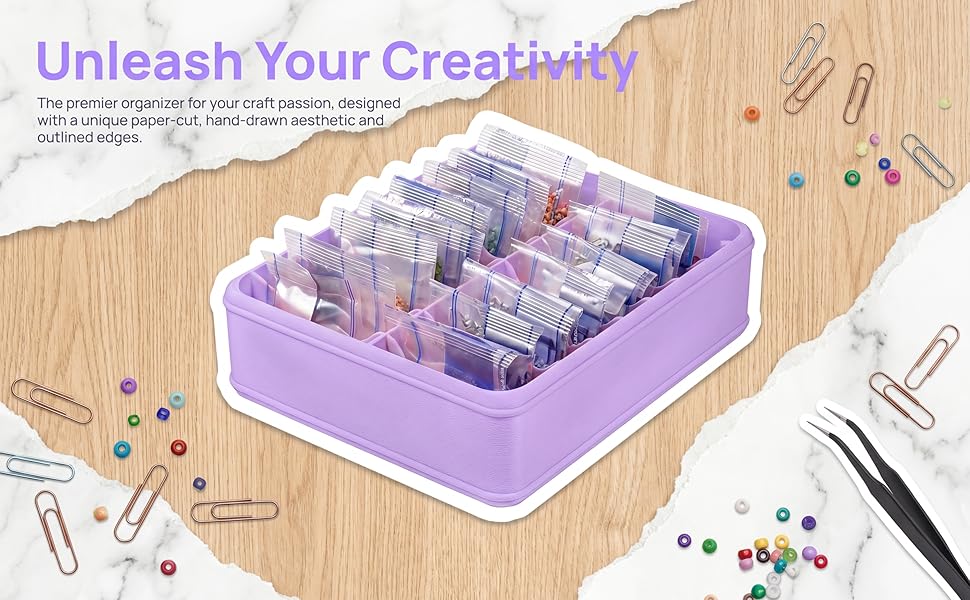 diamond art bag organizer