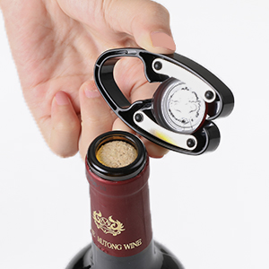 black Stainless steel electric corkscrew & openers removes the cork corkscrew Automatic
