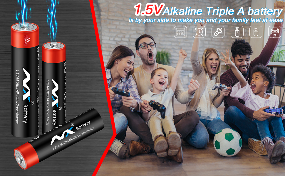 1.5V ALKALINE AA AAA BATTERY