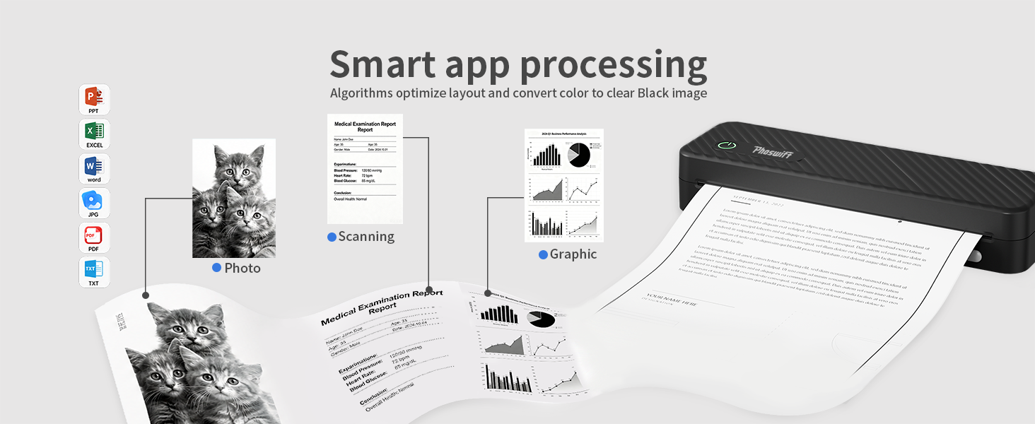 DOCUMENT PORTABLE PRINTER