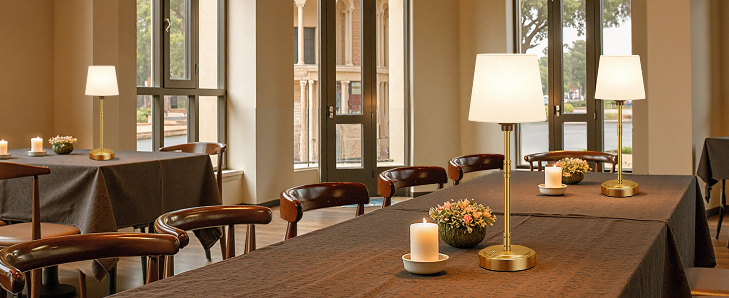 Light up the dining table