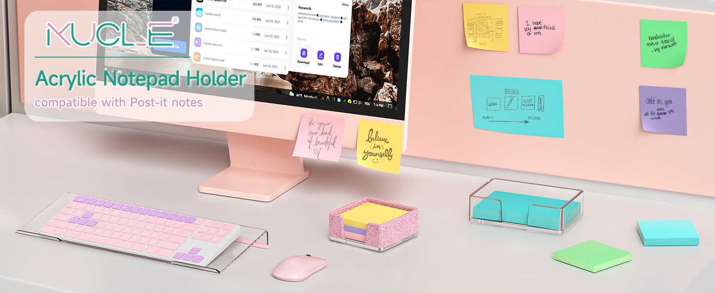 cute post it note dispenser