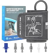 Extra Small Blood Pressure Cuff 5.9”-9.5”, Only for Slim or Tiny Arms, Replacement Arm Cuff with ...