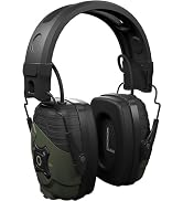 ISOtunes Sport DEFY Shooting Earmuffs: Rechargeable Bluetooth Hearing Protection