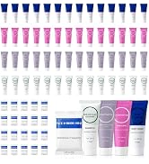 Toiletries Individually Wrapped Set Bulk, Travel Size 1 Fl oz Mini Body Wash Body Lotion Shampoo ...