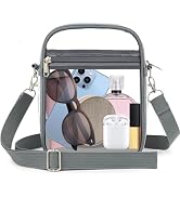 GYEUKHAM Clear Crossbody Bag, Stadium Approved Clear Purse Messenger Bag for Concerts Sports Even...