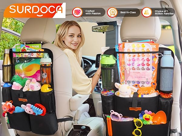 car seat organizer