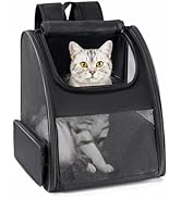 Conlun Cat Backpack Carrier for Small Dogs and Cats Fit Up to 15 Lbs,Small Dog Backpack, Foldable...