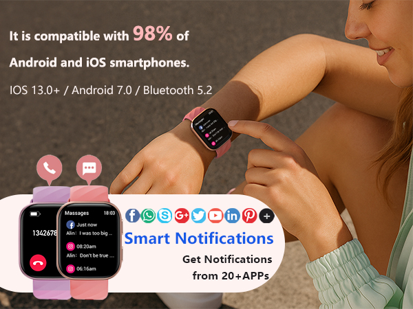 smart watches compatible with Android ios