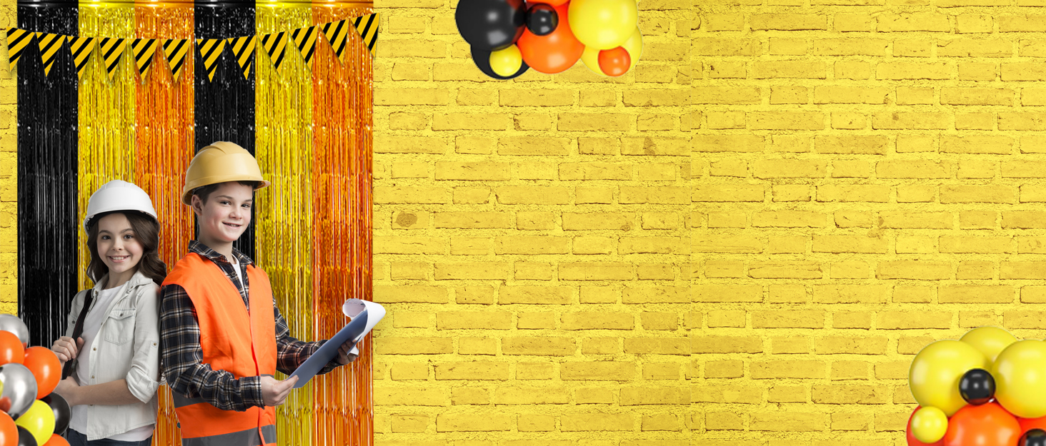 Construction Foil Fringe