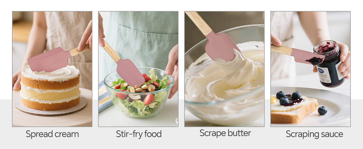 silicone spatula set,spatula,spatulas,silicone spatula,rubber spatula