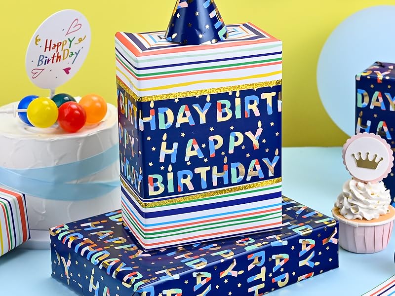 birthday wrapping paper wedding party holiday