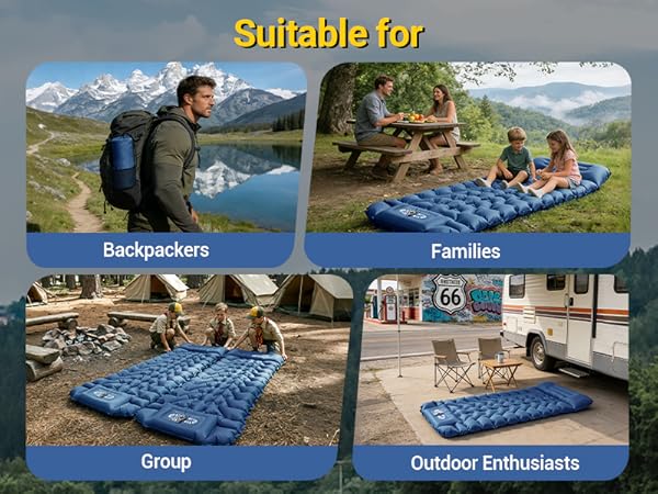 Versatile Camping Sleeping Pad