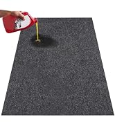 VEVOR Car Garage Mat, 7.4'x17', Shields Against Water, Snow, Rain, Mud, Oil, Durable Slip-Resista...