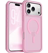ZOYTONE Magnetic for iPhone 17 Pro Case, Compatible with MagSafe, Threaded Border Non-Slip, 4 Cor...