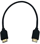 Halokny Mini HDMI 8K Cable High Speed Mini HDMI Connector Male to HDMI Mini Connector Male 1Ft/30...