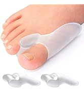 Promifun Bunion Cushion Protector, 10 Packs of Bunion Corrector Pads with Separator for Big Toe, ...