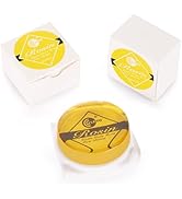 Violin Rosin 2 Pack Light Low Dust Natural Rosin for Violin Viola Cello Bows (Yellow)