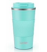 KETIEE Travel Mug 12oz: Vacuum Insulated Coffee Mug with Leakproof Lid, Travel Coffee Mug, Stainl...