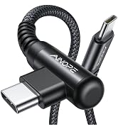 AINOPE USB C Cable 60W 2-Pack 10ft Nylon Braided USB C to USB C Cable Type C Charger Fast Chargin...