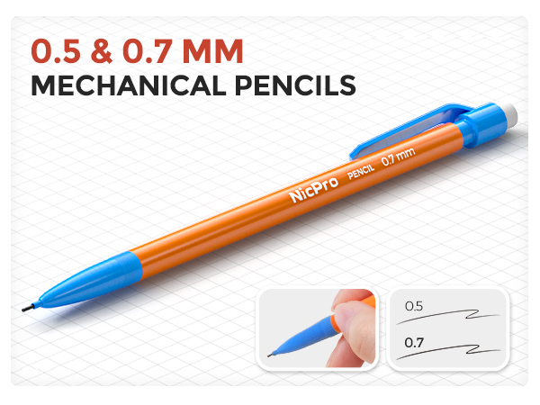 Nicpro 17 PCS Compass Geometry Set for Students