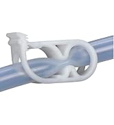 10Pcs Plastic Tubing Clamps 1/4" - 1/2" Adjustable Tube Clamp Laboratory Pinch Valve Flow Control...