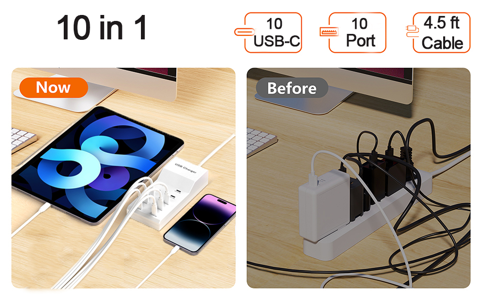 USB Wall Charger Desktop USB Charger