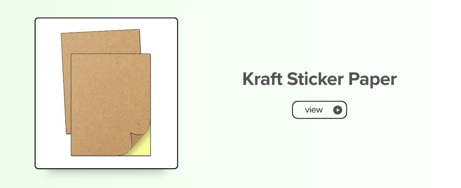Kraft Sticker Paper