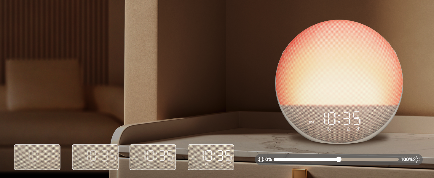 sunlight lamp alarm