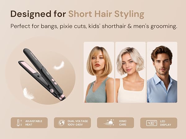 mini flat iron