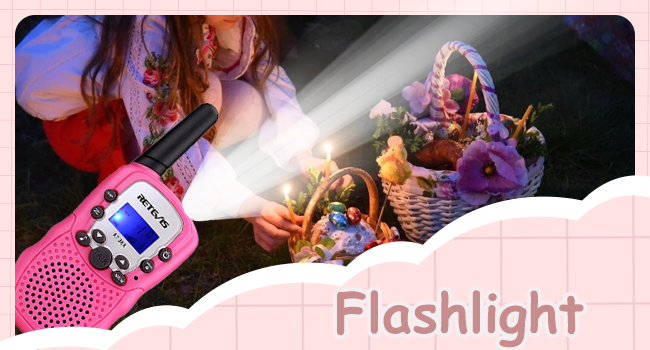 retevis kids walkie talkie pink easter eggs toy walkie talkies for kids gifts for 4 8 year old girl