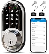Veise Smart Lock, Keyless Entry Door Lock, Smart Locks for Front Door with App Control, Electroni...