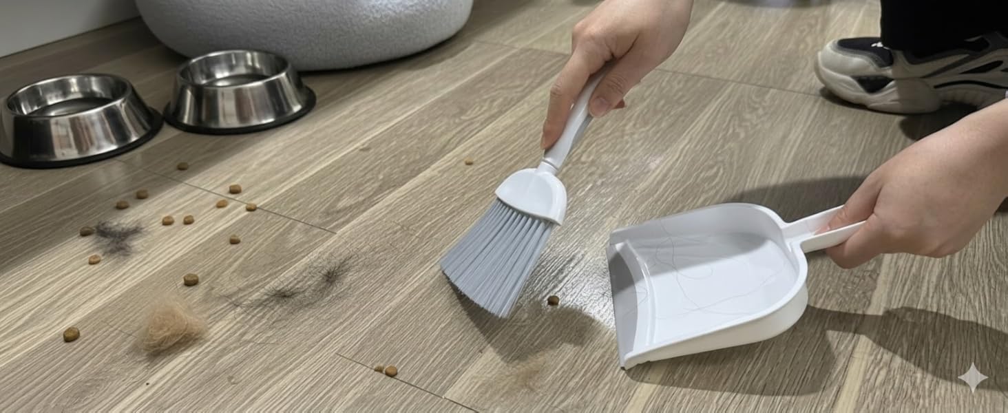 Small Broom and Dustpan Set