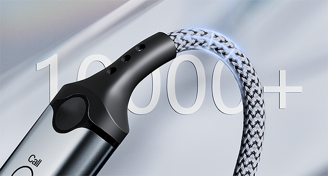 Nylon Braided Lightning to USB C Audio Adapter