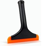 Lunbengo Soft Silicone Squeegee Water Blade Wiper for Shower Door, Mirrors, Car Windshield and Ki...
