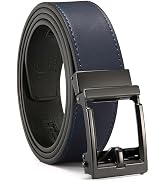 CHAOREN Ratchet Belts for Men - 1.5" Mens Belt Genuine Leather for Causual Jeans - Customizable S...