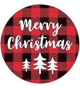 Merry Christmas Stickers 2 Inch Large Christmas Sticker Labels120PCS Xmas Tree Stickers Round Chr...