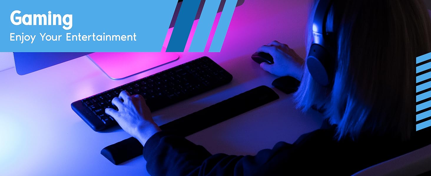keyboard wrist rest pad for computer i-rocks extra long desk arm with support laptop postureup rests