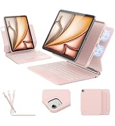 ZYNTHRALIX for iPad Air 11-inch Case with Keyboard (M3/M2, 2025/2024), Keyboard for iPad Pro 11" ...