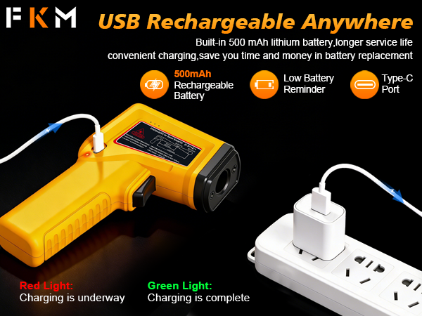 rechargeable infrared thermometer gun,ir gun