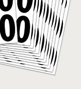 400 PCS Number Stickers, 2